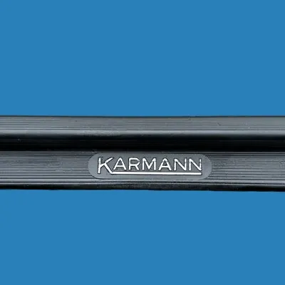 $89 • Buy Vw Cabriolet Mk1 Karmann Logo ￼Door Sill Entry Plate  Panel 80-93 Rabbit 2 Door