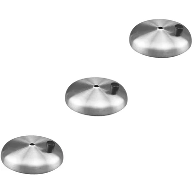 £12.92 • Buy 3 Pack Metal Frying Pot Cooking Lid Pan Catering Lids Parent-child