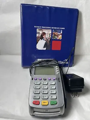 Verifone VX520 Credit Card Machine Terminal Reader With Reference Guide • $17.71
