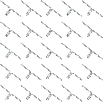 30PCS Shaped Spring Strapping Buckle Nails Lawn Chair Metal Strap Clips Replacem • $23.99