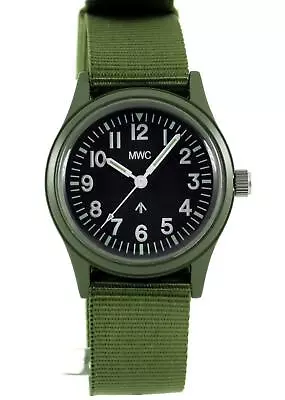 MWC Classic 1960s/70s Pattern Olive Drab European Pattern Military Watch • $49.50