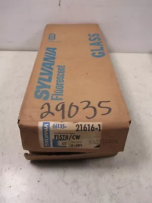 Lot Of 24 Sylvania F15T8/CW Fluorescent Lamps BiPin Base Cool White 21616-1 • $99.95