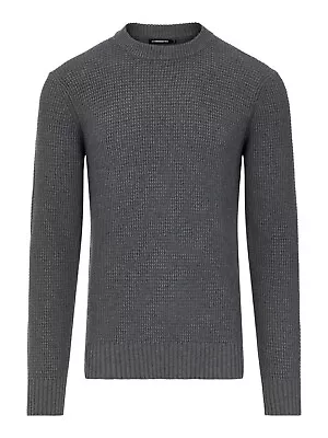 J Lindeberg Men's Oliver Structure Sweater FMKW02913 U188 Gray Medium NWT • $79.99