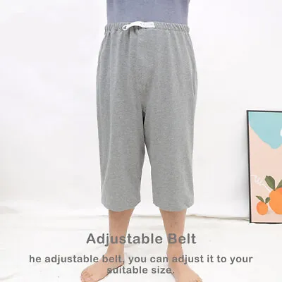 Washable Leak-proof Pants Shorts Pad Trousers Adult Cropped Diaper Incontinence • $39.44