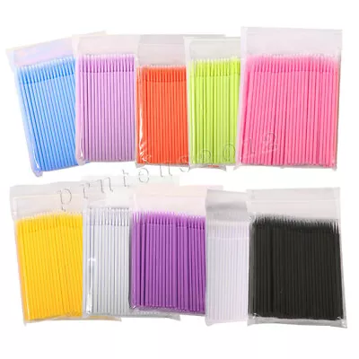 New Disposable Micro Brush Swab Applicators Eyelash Extension Mascara Wands • $13.32