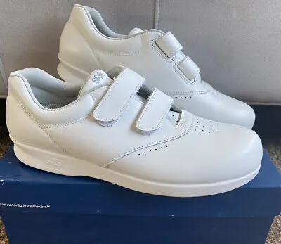 SAS Me Too White - Women's Casual Walking Shoes Size 10 Narrow • $55