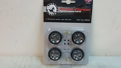 Gmp 1:18  - Street Fighter Mag Wheel & Tire Pack - 18828  - In Stock !!! • $16.95