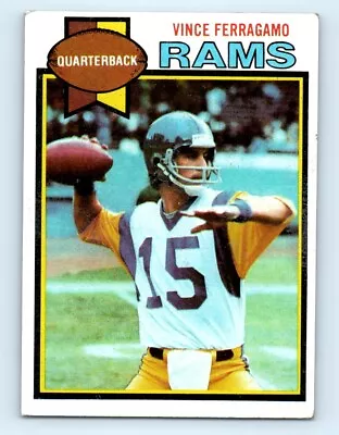 1979 Topps Vince Ferragamo RC Los Angeles Rams #409 • $0.99