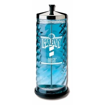 #8 MARVY DISINFECTANT JAR (GLASS) 48 OZ Heavy Wall Crystal-clear Glass. Classic • $38.99
