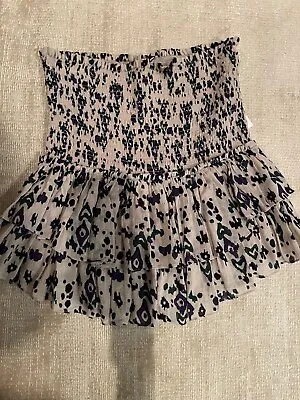 NWT Etoile Isabel Marant Frinley Ruffle Skirt Sz 40 (retails $275) • $89