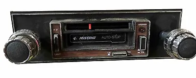 MUSTANG AM/FM RADIO CASSETTE TAPE PLAYER MOD. AKW9TP MCR-5500 Vintage • $89.99