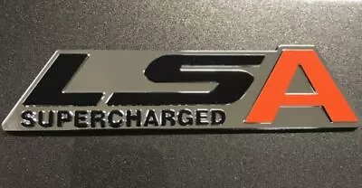 LSA Emblem LSA Badge Supercharged Emblem  LSA Swap Supercharged ZL1 CTS-V 2Pc • $10.31