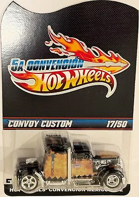 CONVOY CUSTOM TRUCK Hot Wheels 2012 Mexico Convention # 17/50 • $444.44