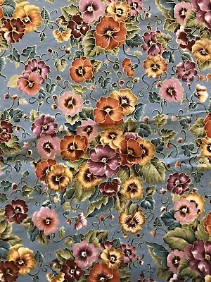 Marcus Pansy Fabric • $75