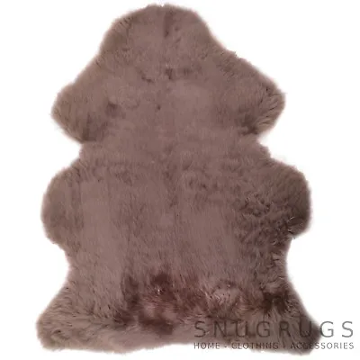 Genuine Super Thick Wool Coloured Sheepskin Rug / Skin 19 Colours / 3 Sizes • £56.99
