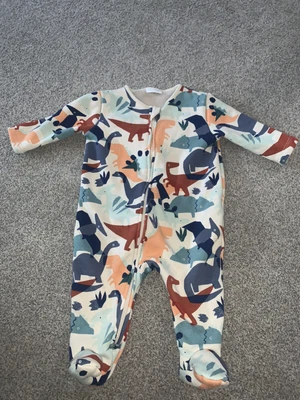 £3 • Buy Baby Boy Sleepsuit Next Fleece Lining  0-3 Months