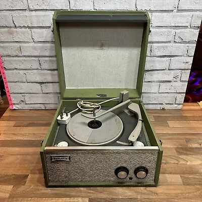 Vintage Dansette Record Player With Monarch Deck • £69.95