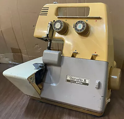 $99.99 • Buy Vintage BERNINA Bernette Model 203 Serger Sewing Machine Works For PARTS/REPAIR