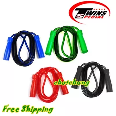 Twins Jump Rope Heavy Duty Muay Thai Kickboxing MMA Fitness Tool Cardio Exercise • $52.98