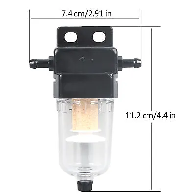 Fuel Water Separator For Marine/Auto Car ABS Petrol Filter Replacement Suite US • $12.18