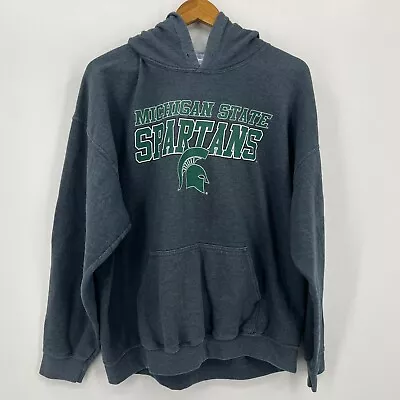 Gildan Hoodie Men's XL Gray Michigan State Spartan NCAA • $13.96