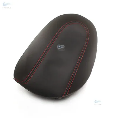 For VW Golf MK4 Jetta Bora Black Posted Leather+Red Center Armrest Console Cover • $11.15