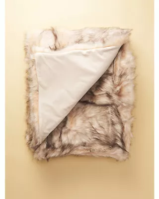 Aspen Home Faux Fur Mink Blanket Size Full/Queen • $249.99