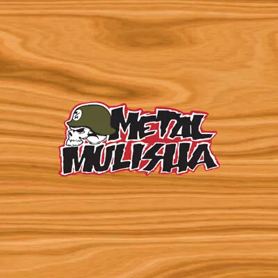 Metal Mulisha Logo With Green Helmet Skull  4  X 9  Vinyl Window Bumper Sticker • $5.99