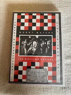 Live At The Checkerboard Lounge DVD & Bonus CD Muddy Waters & The Rolling Stones • $17.99