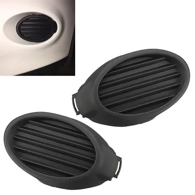 2x Front Fog Light Cover Vent Grille For Ford Focus 2012 2013 2014 Black ABS • $25.61