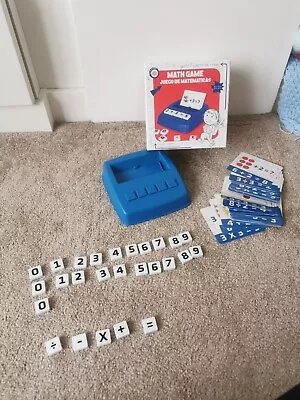 Maths Game Educational Toy Learn Times Table Division Addition And Subtraction • £10