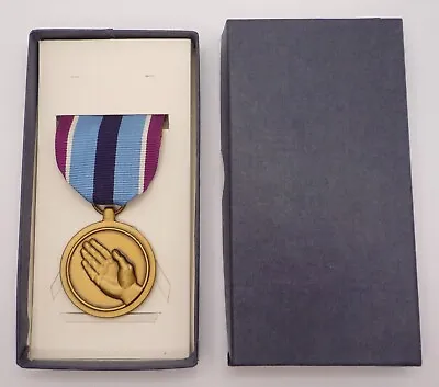 Usa / United States Humanitarian Service Medal In Box Of Issue - Li-gi • £7.19