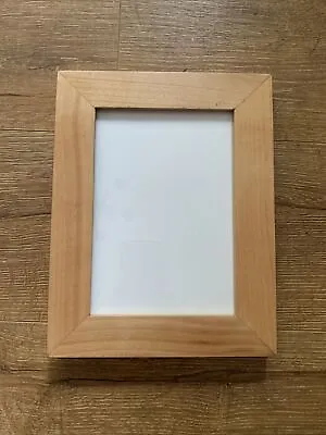Wooden Picture Photo Frame With Glass Vertical /Horizontal 5” X 7” Light Oak • £6.29