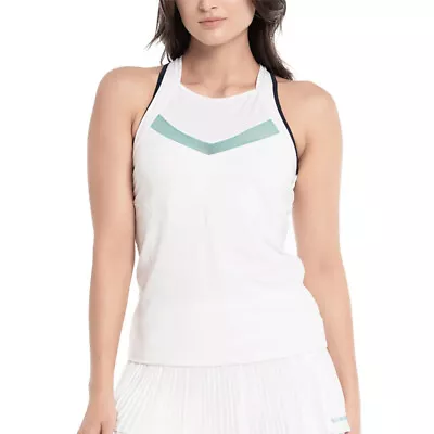 $68 • Buy Lucky In Love V.I.P. Womens Tennis Tank With Built-In Bra