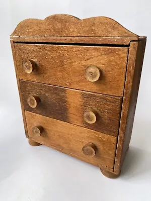 $230 • Buy Silky Oak Apprentice Piece Miniature Set Of Three Drawers