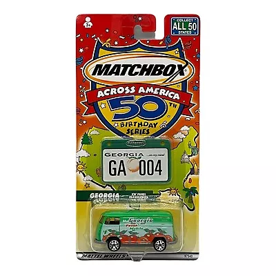 Matchbox Georgia VW Panel Transporter Across America 50th Birthday Series 2001 • $9.98