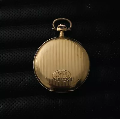 18 Ct Gold Double Hunter Pocket Watch- CORGEMONT -CHRONOMETRE • £2500