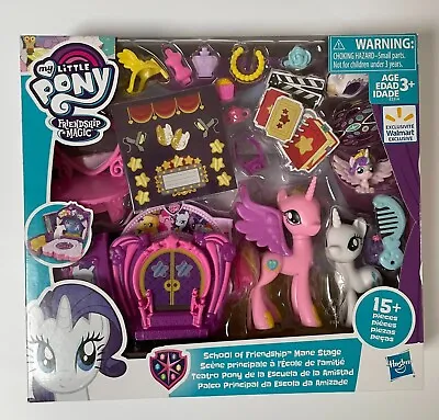 My Little Pony Friendship Is Magic School Of Friendship Mane Stage 15+ Pieces • £26.95