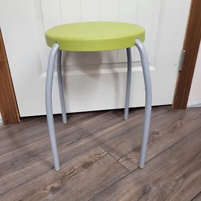 Vintage Ikea Stool 1970’s Style Green Retro Plastic • £46.25