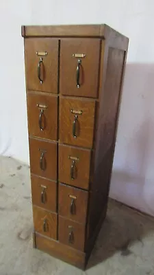 Antique Oak File Cabinet Cupboard Rare  • $800