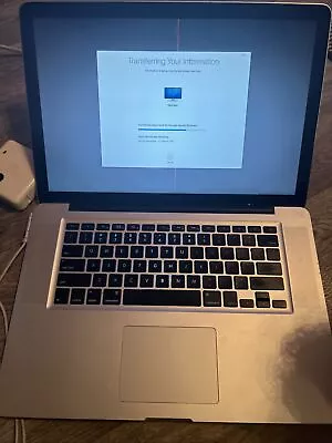 MacBook Pro 15  MB471LL/A  2.53GHz C2D 4GB 320GB • $125