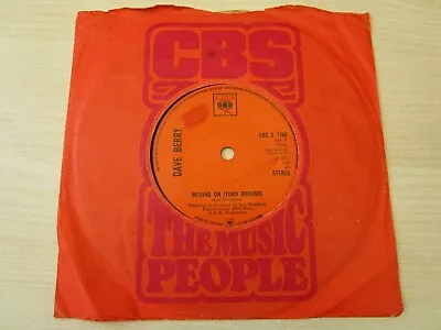 Dave Berry Moving On (Turn Around) 7  Vinyl Record • £6.35