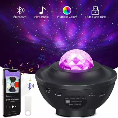 $22.88 • Buy LED Galaxy Projector Light Starry Night Lamp Star Sky Cosmos Night Light Gift