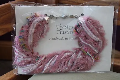 New Magnetic Twister Scarf Necklace Handmade In Scotland By Twisted Thistles • £14.95