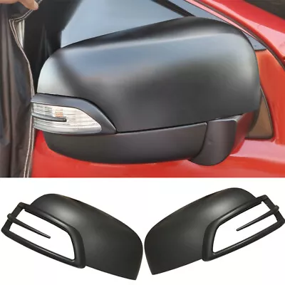 Side Mirror Cover+Turn Signal Trim For Ford Ranger 2012-2022 Wildtrak XL Limited • $43.99