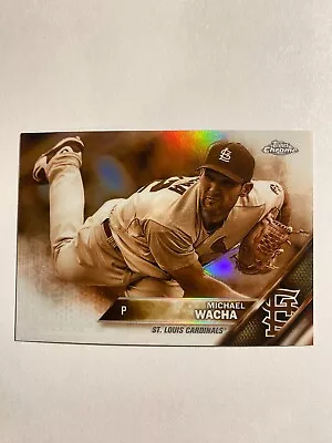 Michael Wacha 2016 Topps Chrome Serpia Refractor #79 • $1.25