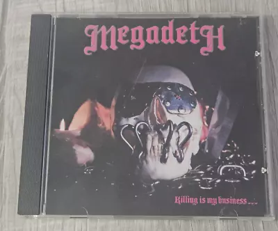 Megadeth Killing Is My Business... CD 1985 Heavy Thrash Metal Big 4 • $49.99