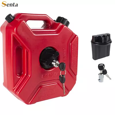 Motorcycle Portable Tank 5L Jerry Can For Honda KTM BMW Street ATV Off Road • $35.99