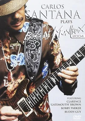 Santana Plays Blues At Montreux 2004 DVD (2008) NEW SEALED Live Rock FAST & FREE • £5.99