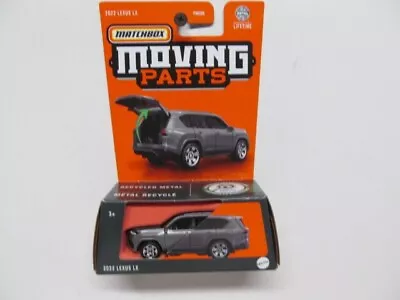 Matchbox - Moving Parts - Charcoal Gray 2022 LEXUS LX • $5.75